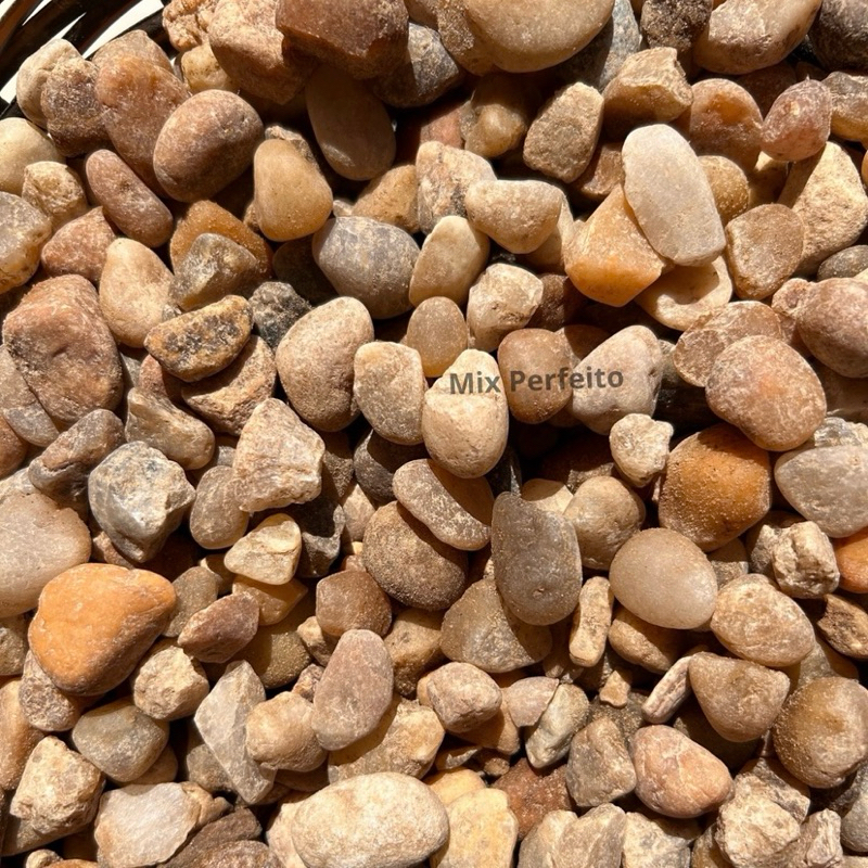 Pedra de Decoração Vasos Jardins Aquarios Paisagismo Natural Seixo de Rio