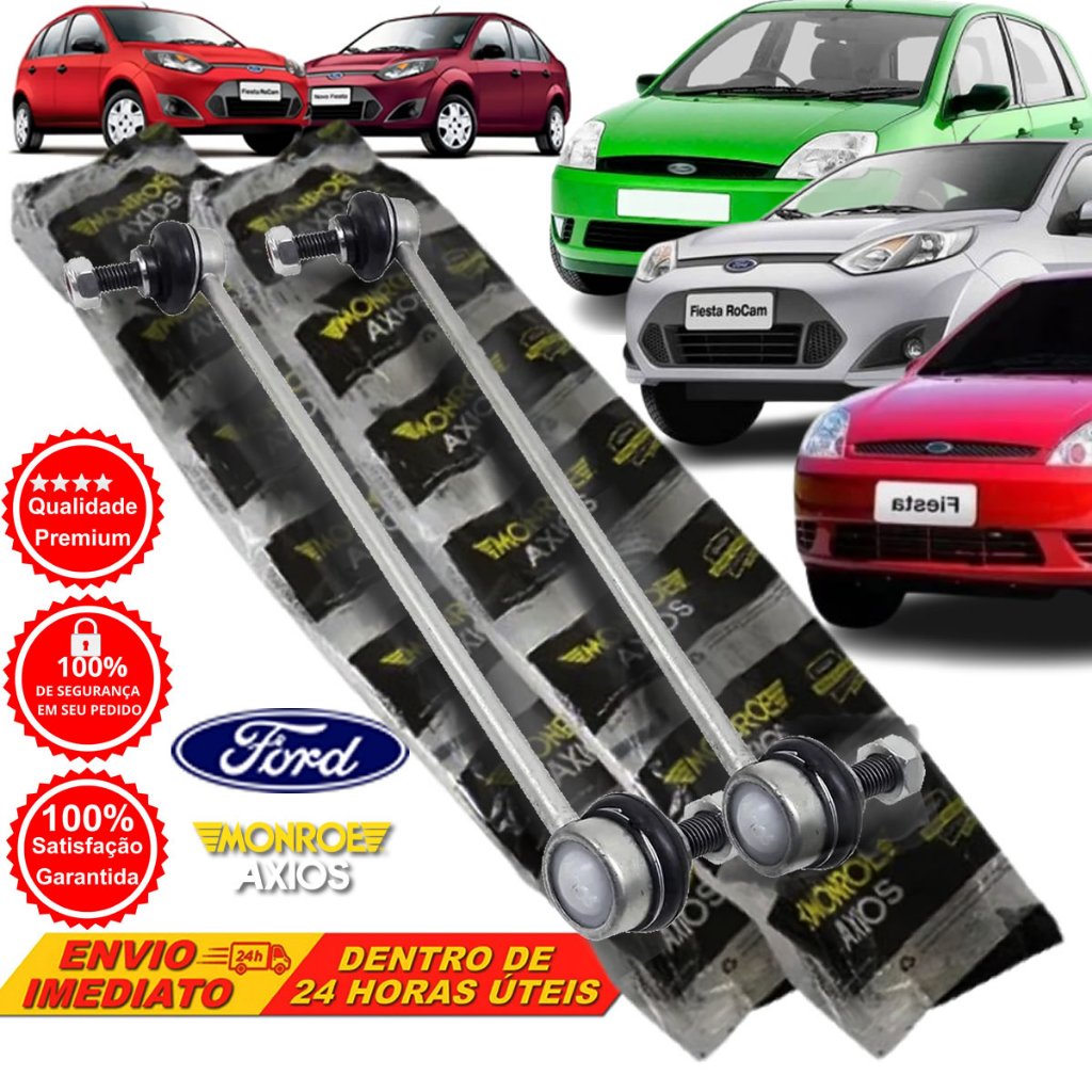 Par Bieletas Suspensão Dianteira Fiesta 2002 a 2014 Ecosport 2003 a 2012 Axios 5312121