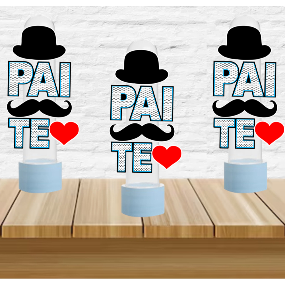 50 APLIQUES PERSONALIZADOS TEMA PAI - SEM RECORTE - LEMBRANCINHAS DE ANIVERSÁRIO, CHÁ REVELAÇÃO, FESTAS