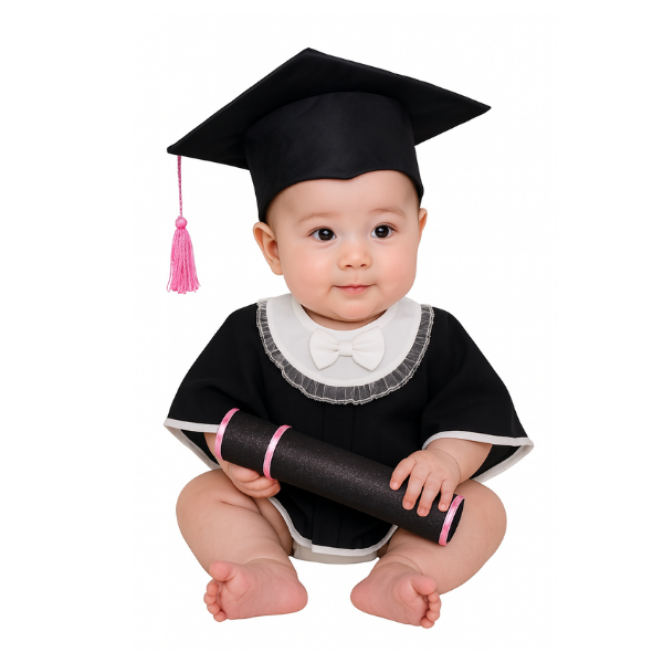 Body Bebê Temático para Mesversario de formatura conclusão Formatura para bebê em Oferta na Shopee