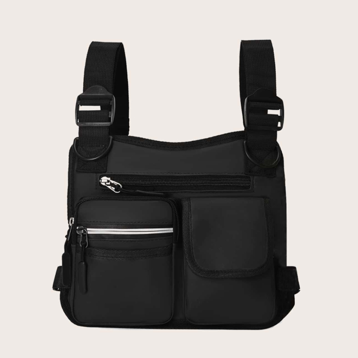 Mochila Tática Masculina Impermeável Pochete Colete Peitoral Versátil para Atividades ao Ar Livre em Oferta na Shopee