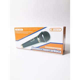 Microfone Dinâmico Com Cabo de 6.5 Metros P10 Profissional para Caixa de Som Karaokê e Instrumentos