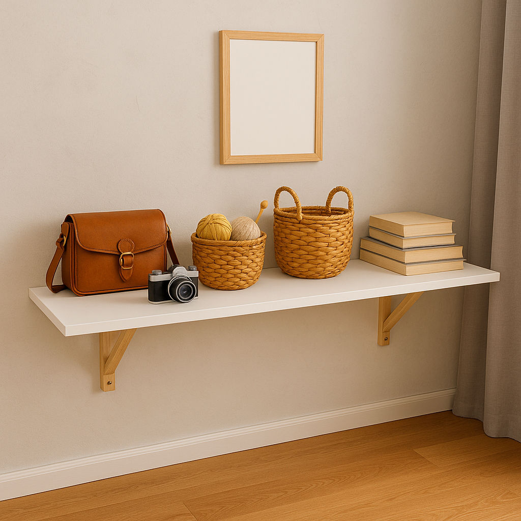 Prateleira Suspensa Cozinha Branca - Comprar com Melhor Preço em Decoração