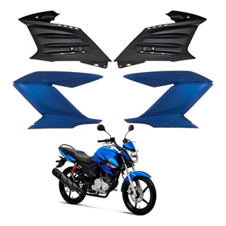 Kit Carenagem Complemento Inferior e Aba do Tanque Fazer 150 2014 até 2018 em Oferta na Shopee