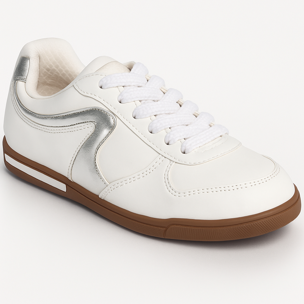 Tênis Beira Rio Feminino Metalizado Casual Original 4326-101 em Oferta na Shopee