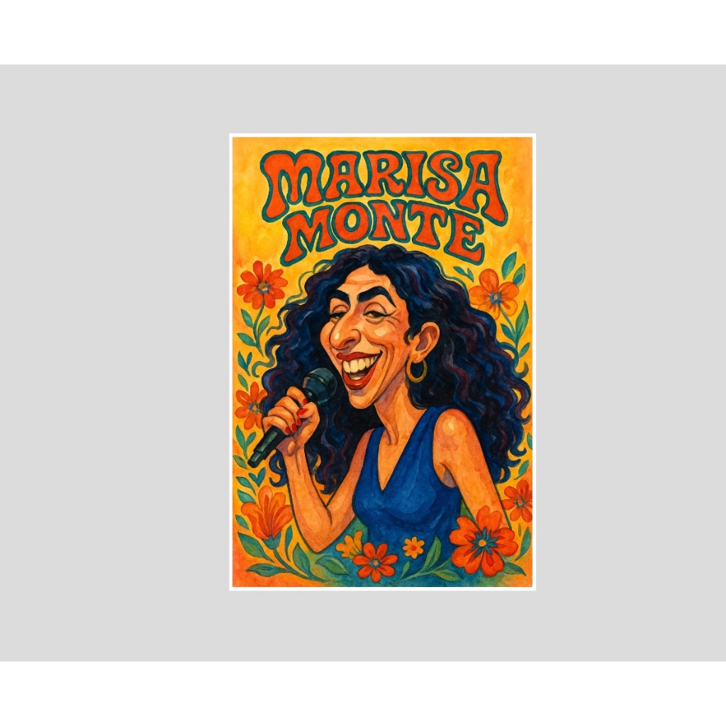 Quadro Caricatura Cantores Mpb Musica Bandas Sambistas Rock sertanejo pagode samba