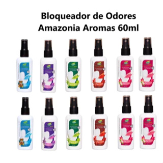6 Bloqueador de odores Amazônia Aromas 60ml Neutralizador de Odores Sanitários de Bolsa Revenda Atacado em Oferta na Shopee