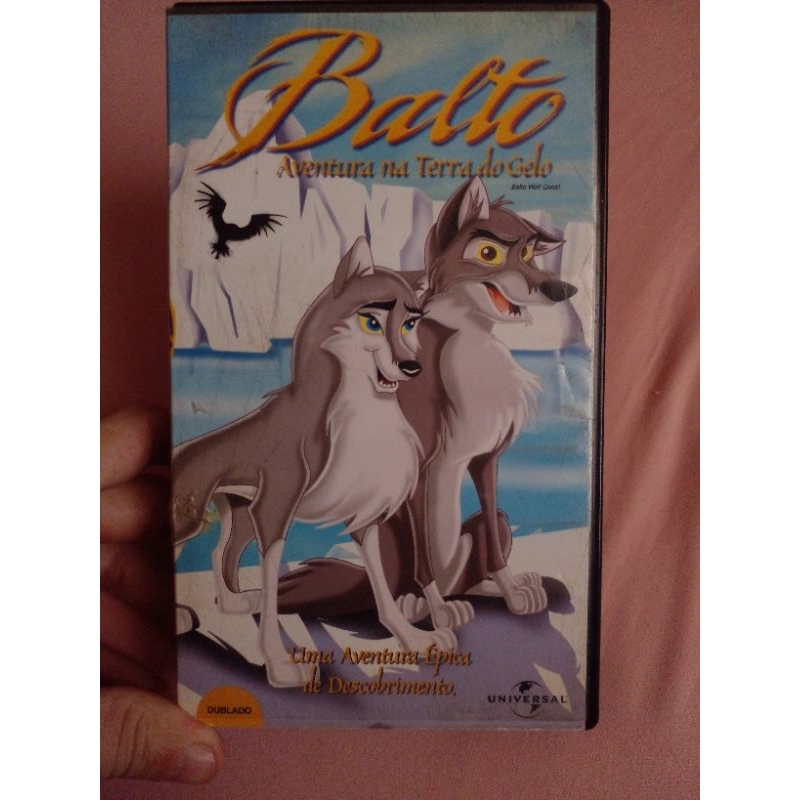 VHS Balto Aventura na terra do gelo ( dublado)