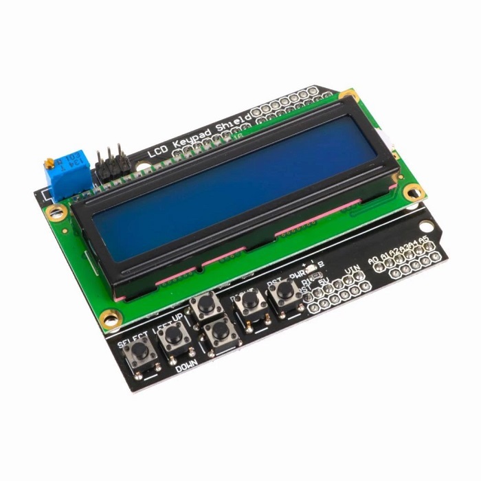 Display Lcd Keypad Shield 16x2 1602 Teclado e Botoes Arduíno, Esp8266 e outros