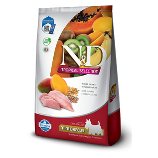 Ração 10,1Kg N&D Tropical Selection Cães Adultos Raças Pequenas Frango