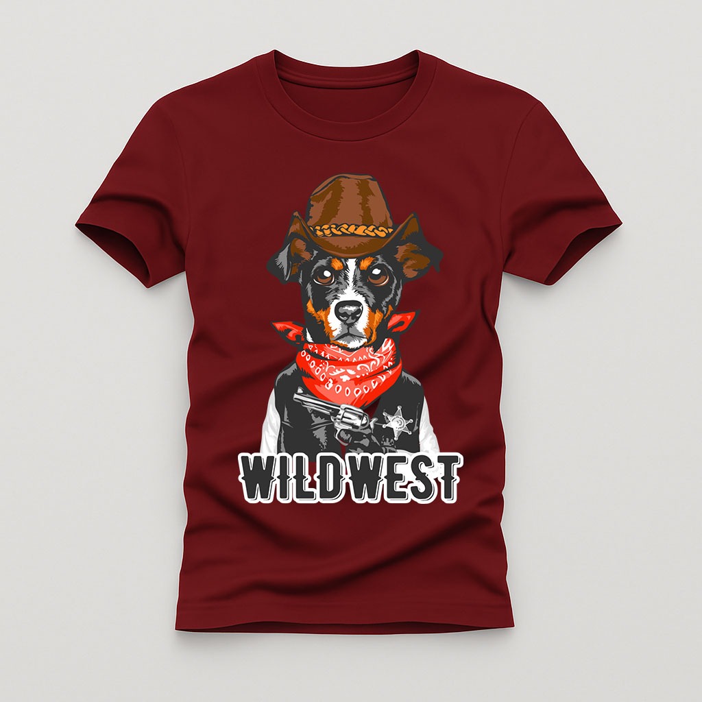 Camisa blusa Estampada Faro West Clima de Velho Oeste Moda Casual em algodão