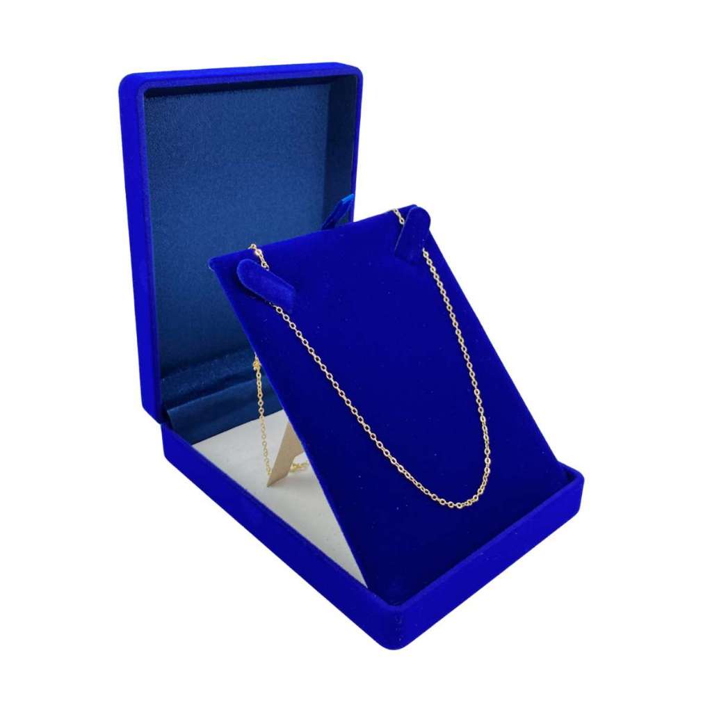 Caixinha de Veludo Para Corrente Sem Pino