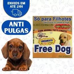 Coleira Para Cachorro Filhotes AntiPulgas Cães Gatos