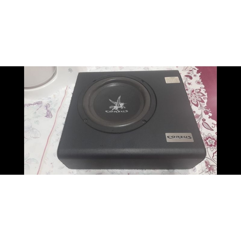 Caixa amplificada CORZUS CXS 200 Slim Sub 8 1 Canal 200w