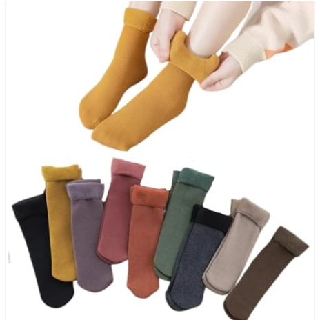 kit meias 6 Pares Forrada Termica em Oferta na Shopee