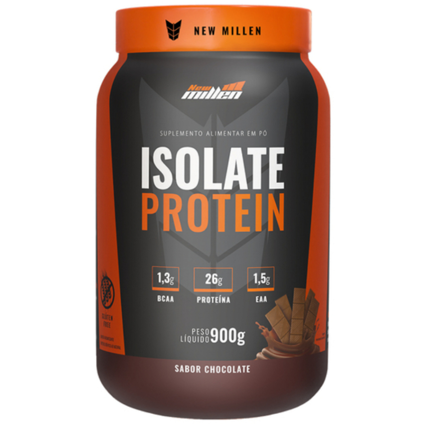 Isolate Beef Protein Pote 900g - New Millen - Proteina da Carne em Oferta na Shopee