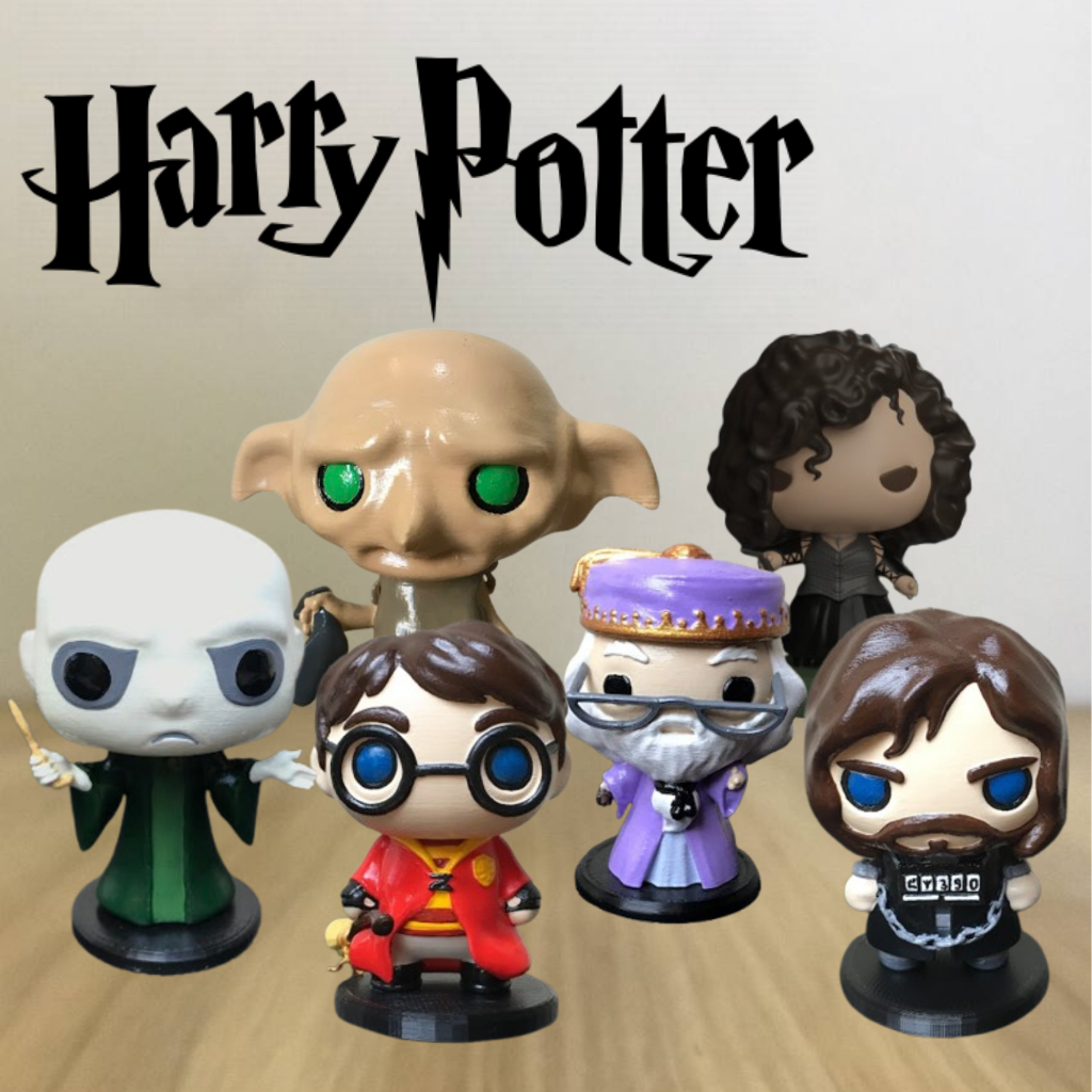 Boneco colecionavel HARRY POTTER QUIDDITCHY 2 Figura Decorativa Action Figure Impressao 3d
