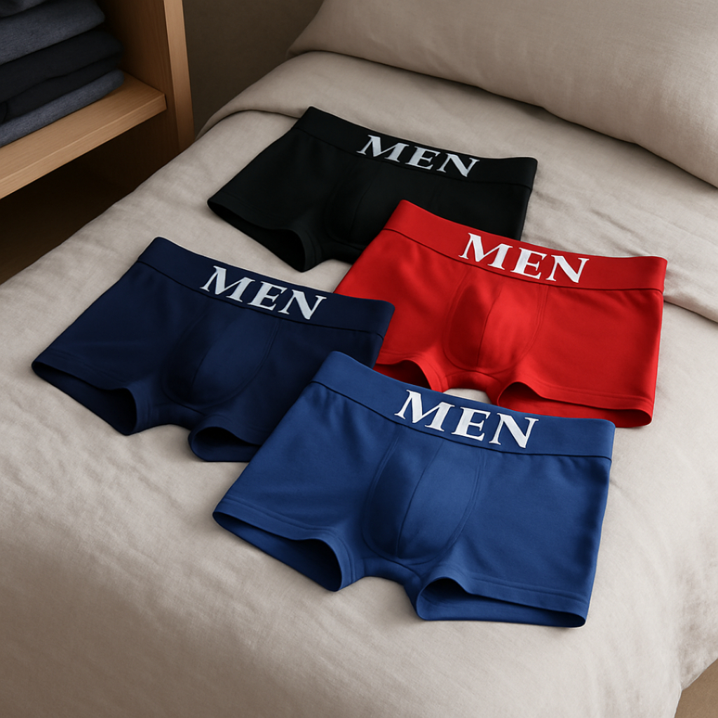 Kit 10 Cuecas Boxer Masculina Adulto de Microfibra