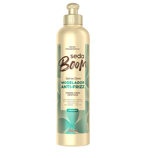 Seda Creme Para Pentear Boom Modelador Antifrizz 350 Ml