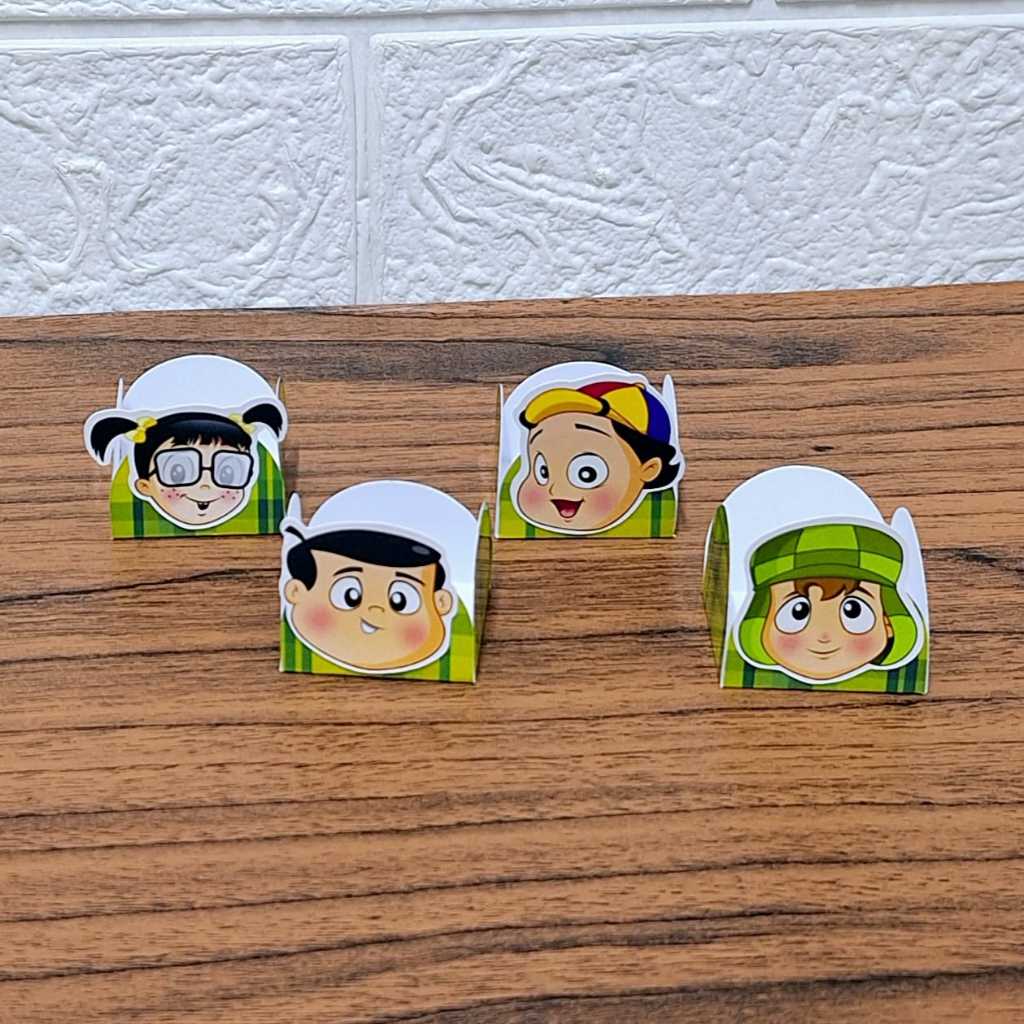 Forminhas para Doces Personalizadas CHAVES Forminhas de docinhos para Decorações de Mesa ANIVERSÁRIOS Festas