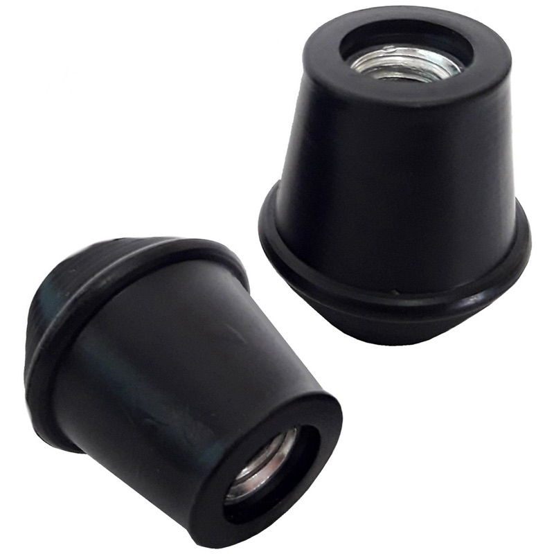 Par de Pés para Bumbo de Bateria - Rosca de 10 MM