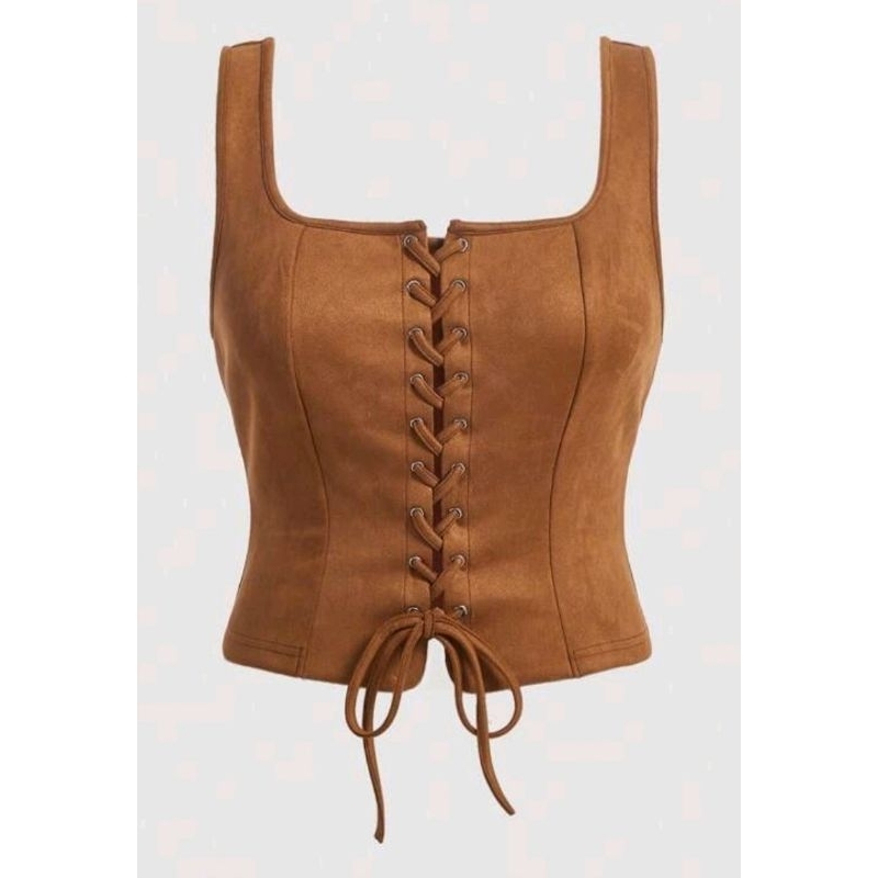 Corpete Corset Corselet celta medieval bruxa camponesa donzela pirata vintage Cosplay fantasia S3 em Oferta na Shopee