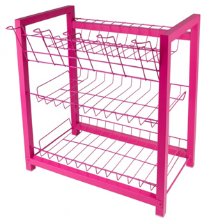 Escorredor de louça triplex Multiuso Cozinha  para 12 Pratos 6 Copos Porta talheres Linha Luxo em Oferta na Shopee