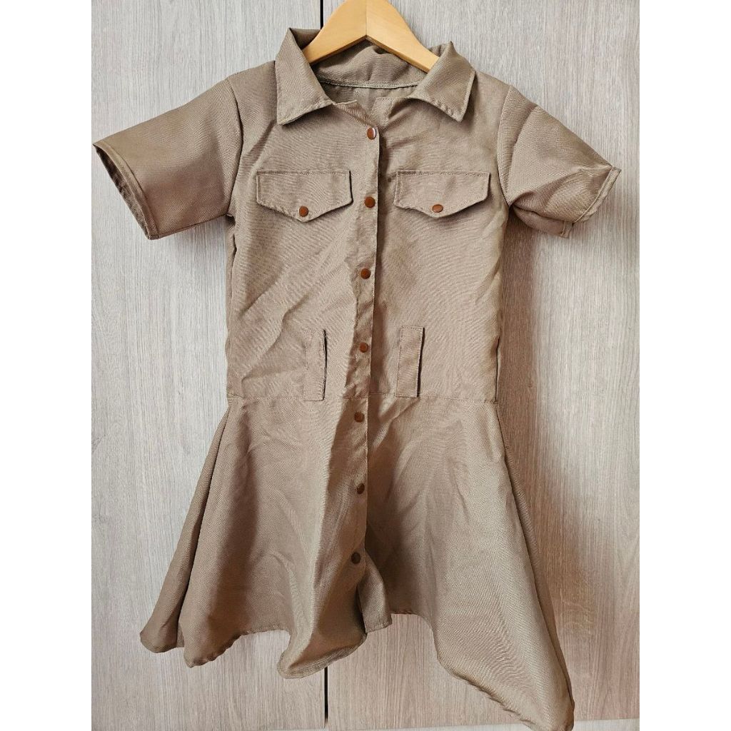 Vestido infantil cangaceira