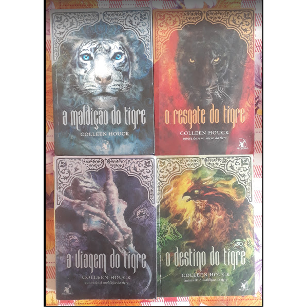 A Maldição do Tigre - Collen Houck - 4 livros - Escolha Um Livro