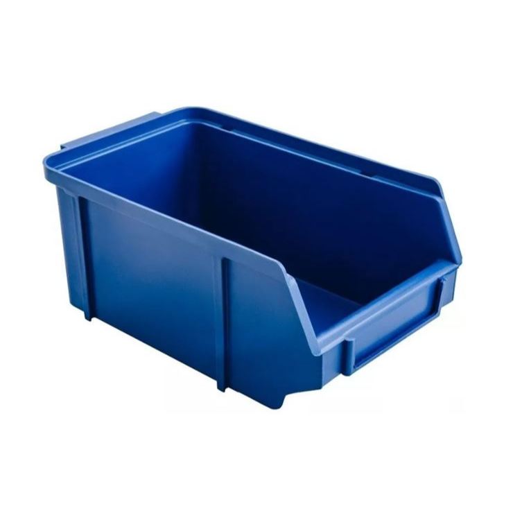 Kit Organizador Bin Nº 5 6 Peças Gaveteiro Caixa Parafusos Prateleira Azul