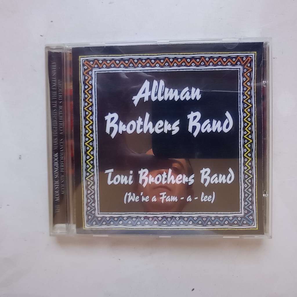 CD The Allman Brothers Band - Toni Brothers Band (We're a Fam -a- Lee) - 1992