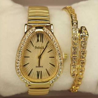 Kit Feminino Cobra Relógio + Pulseira Cobra em Oferta na Shopee