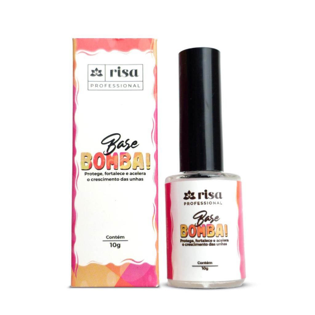 Kit promocional Fortalecedor de unha Base Bomba Risa 10g