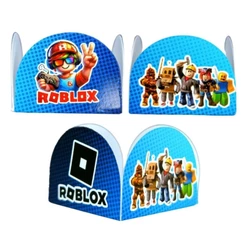 Forminha para Brigadeiro ROBLOX Festa Aniversário Doce - QUALQUER TEMA
