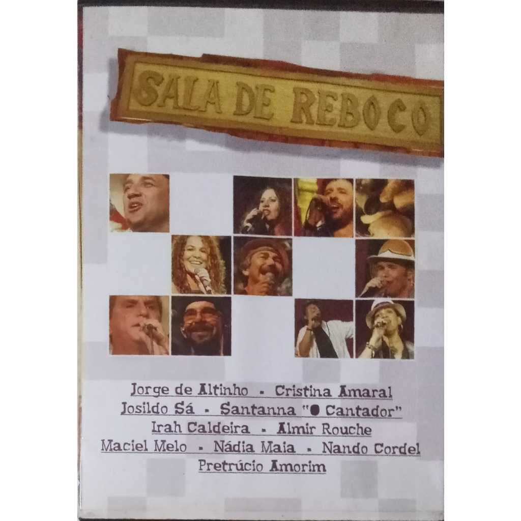 DVD Sala de reboco - diversos artistas
