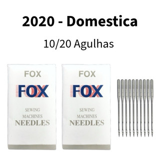10/20 Agulhas Maquina Costura Doméstica 2020 Nº9/11/12/13/14/16/18/21