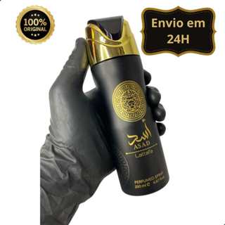 Spray Corporal Árabe Lattaffa Asad  Masculino Body Splash em Oferta na Shopee