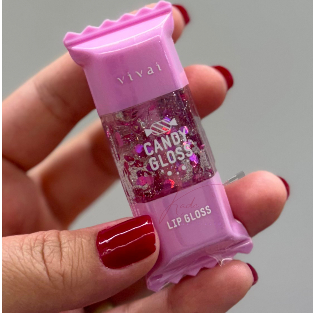 Candy Gloss Lip Gloss Balinha Bala Vivai.
