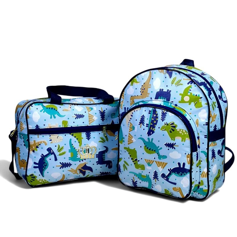 Kit Mochila e Bolsa Maternidade 2 peças Mala Maternidade Mochila Maternidade Menino em Oferta na Shopee