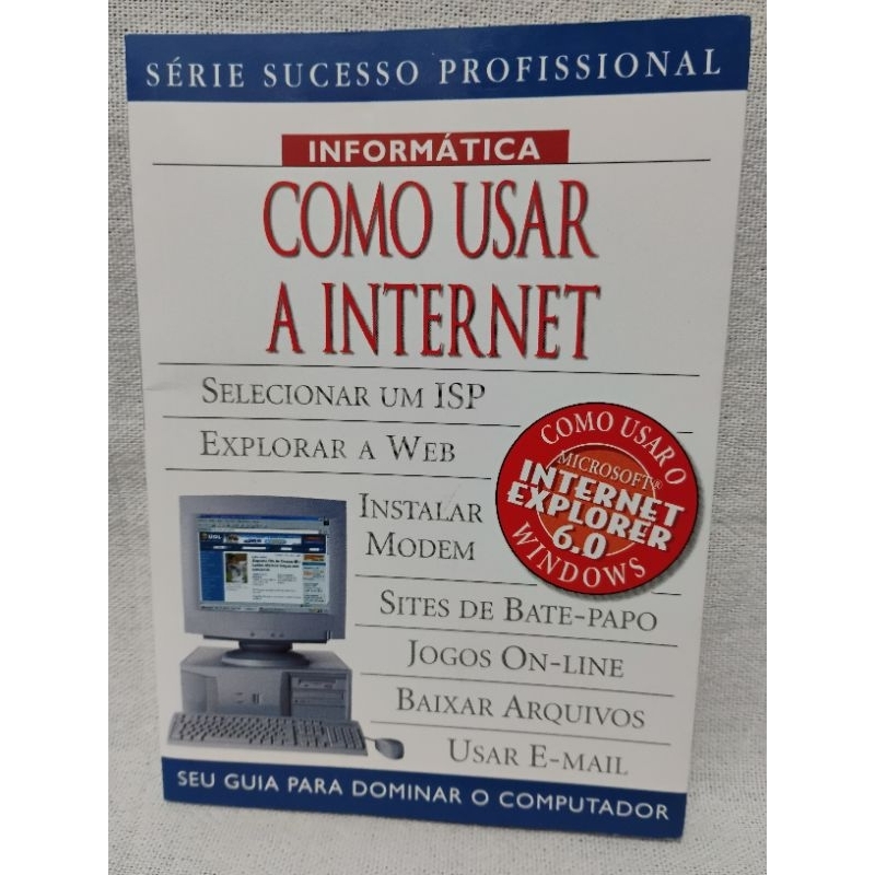 Como usar a internet