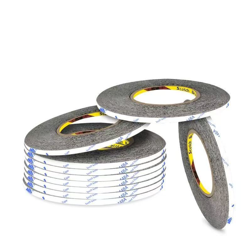 Fita Adesiva Dupla Face para Celular, Tela de Toque LCD, Preto, 3MM, 50 Metros, nova marca adesivo em Oferta na Shopee