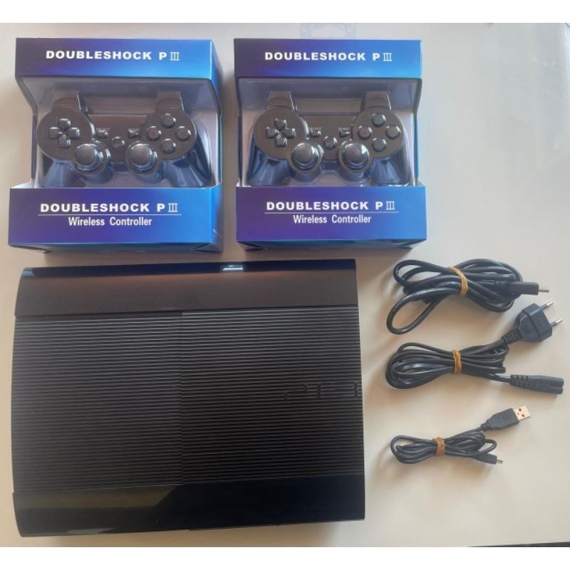 Playstation 3 Super Slim 250gb e 500gb + jogos + emuladores