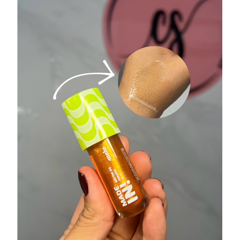 LIP OIL NECTAR DO PARAISO MADE IN RRL6505 MELU RUBY ROSE - MELU - RUBY ROSE MADEIN!