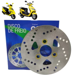 Disco Freio Dianteiro Suzuki BURGMAN 125i INJETADA 2011 2012 2013 2014 2015 2016 2017 a 2020 Cobreq