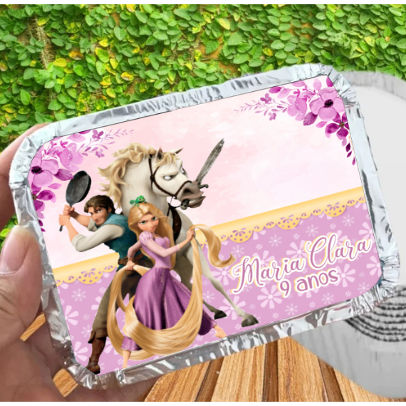 Marmita personalizada Enrolados / kit marmita / lembrancinhas de aniversário / festa infantil / rapunzel
