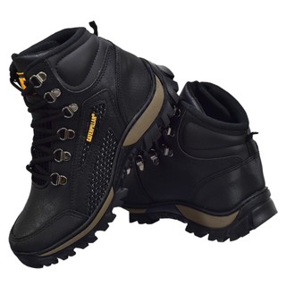 Bota masculina cat agro city botina de segurança masculina bota conturno adventure trilha masculino