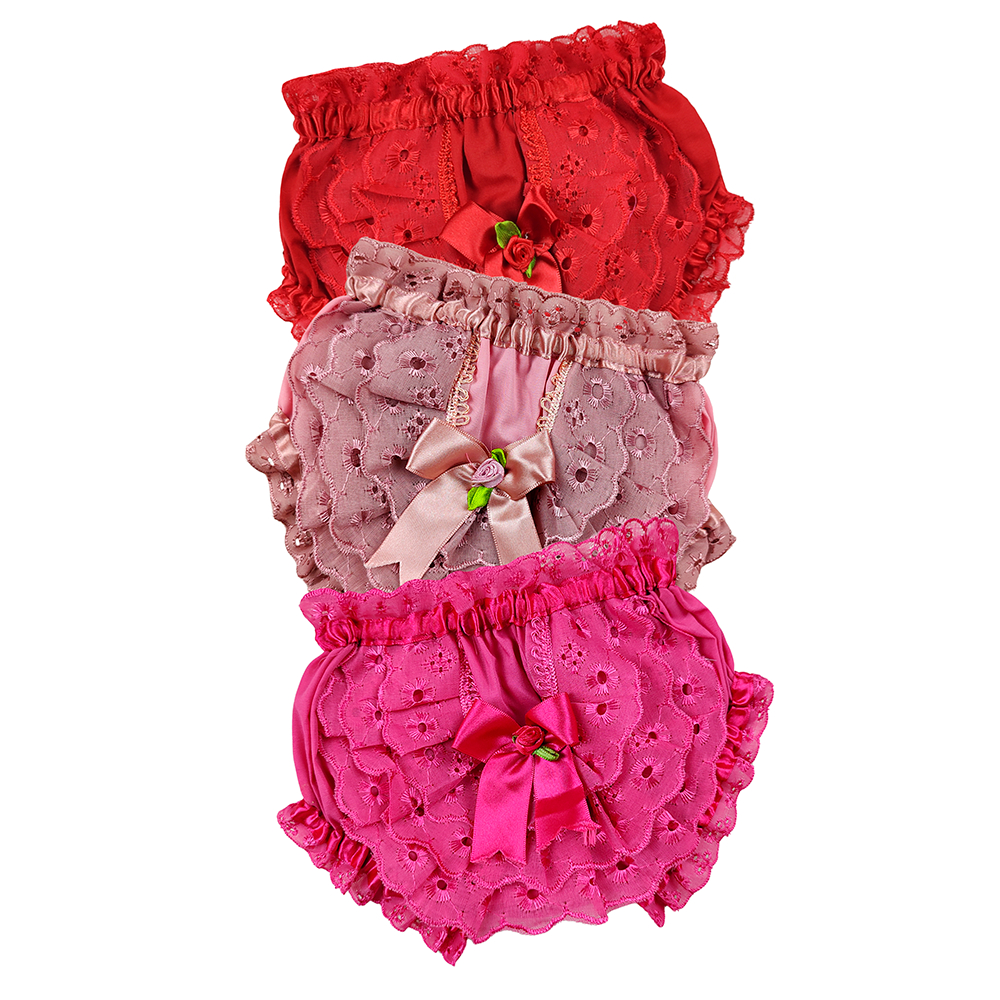 Kit 4 Calcinhas RN para Bebê Menina – Tecido 100% Algodão, Ideal para os Primeiros Meses em Oferta na Shopee