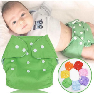 Fraldas Ecologica Ajustáveis Para Bebês/Reutilizáveis/Capa De/Calças De Treinamento De Pano em Oferta na Shopee