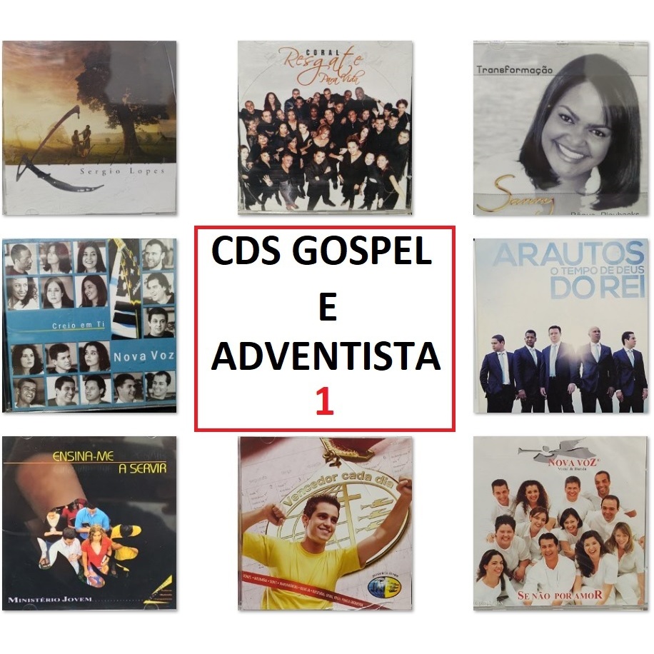 CDs GOSPEL e ADVENTISTA ARAUTOS MINISTÉRIO JOVEM NOVA VOZ RESGATE PRA VIDA - RARIDADES 1
