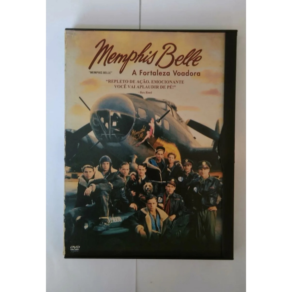 DVD MEMPHIS BELLE A FORTALEZA VOADORA DVD ORIGINAL CONSERVADO SNAPCASE